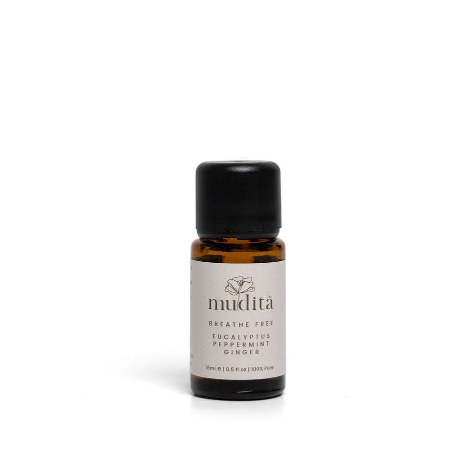 Mudita Breathe Free Essential Oil Blend 15ml